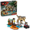 LEGO Jurassic World L'Évasion sur la Rivière du T.rex, Ensemble de Construction avec Figurine de Dinosaure, Cadeau de Jouet Amusant pour Enfants 76975