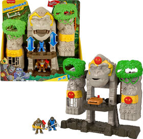 Imaginext Gorilla Fortress Playset with Toy Figures and Accessories, Preschool Toys