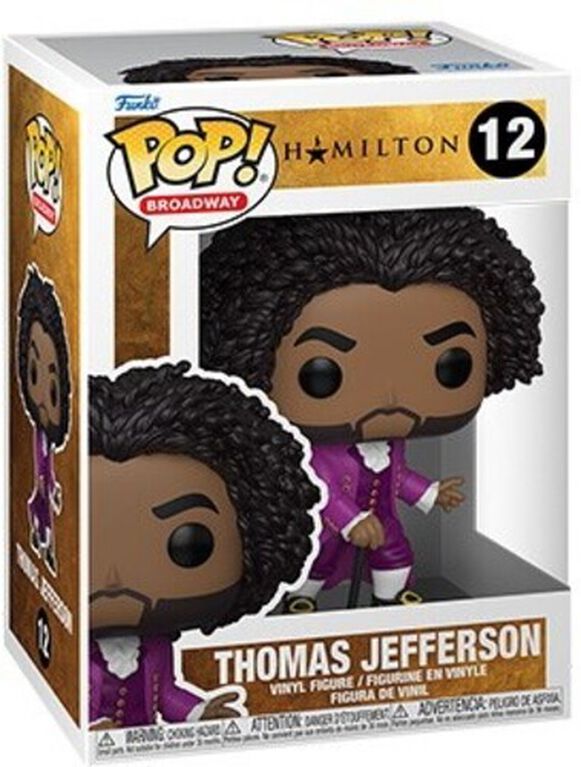 Figurine en Vinyle Thomas Jefferson par Funko POP! Hamilton S2