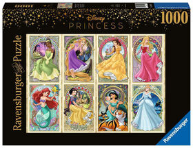 Ravensburger - Disney Art Nouveau Princesses puzzle 1000pc