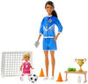 Barbie Soccer Coach Dolls