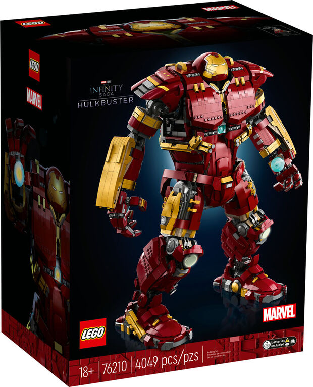 LEGO Marvel Le Hulkbuster 76210, Ensemble de construction (4 049 pièces)