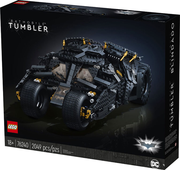 LEGO Super Heroes Batmobile Tumbler 76240 6365778 - Best Buy