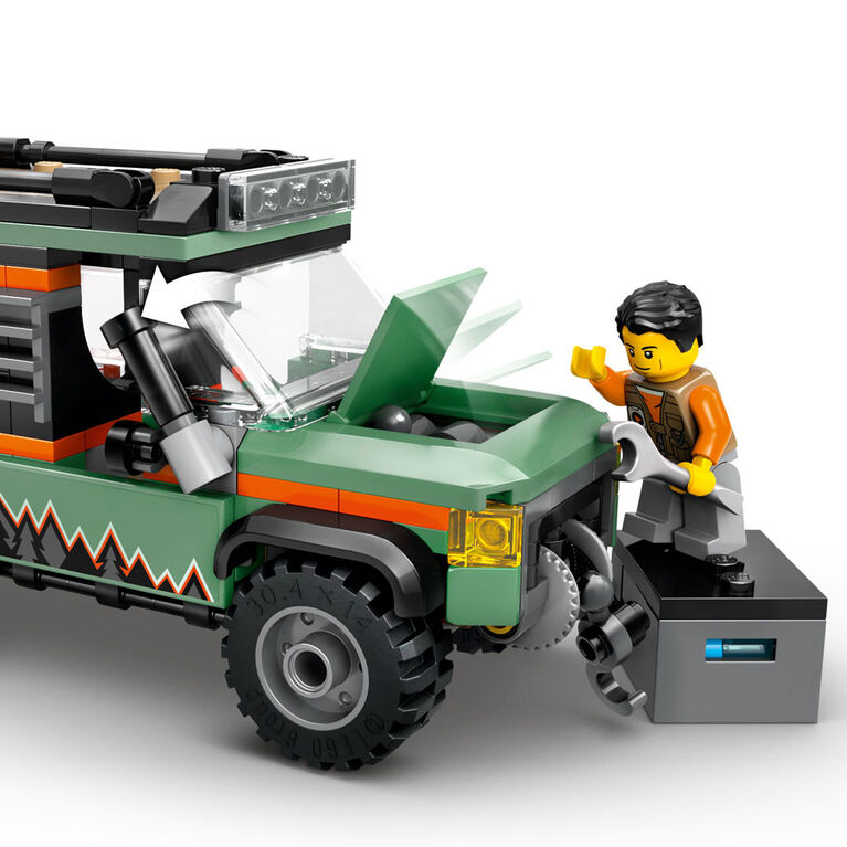 LEGO City Off-Road 4x4 Mountain Truck Building Toy - Fun Gift Idea for Birthdays and Holidays - 60447