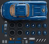 Mattel - Brick Shop - Hot Wheels - Mercedes-Benz 300 SL, 1 600 pièces