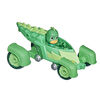 Pyjamasques, jouet préscolaire Reptilo-Mobile, voiture de Gluglu avec figurine Gluglu