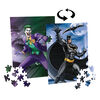 Batman, 100-Piece Double Sided Jigsaw Puzzle 2-in-1 Joker DC Comics Action Movies Kids Puzzles Batman Toys