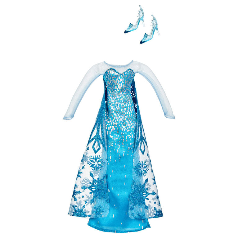 Disney La Reine des neiges, poupée mannequin Tenues d'Elsa avec 3 robes - Notre exclusivité