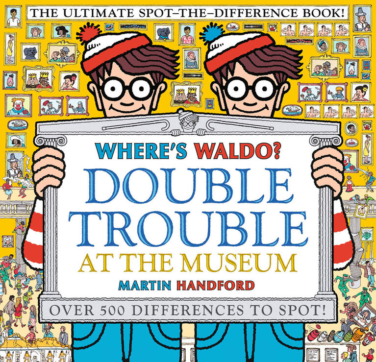 Where's Waldo? Double Trouble at the Museum: The Ultimate Spot-the-Difference Book! - English Edition