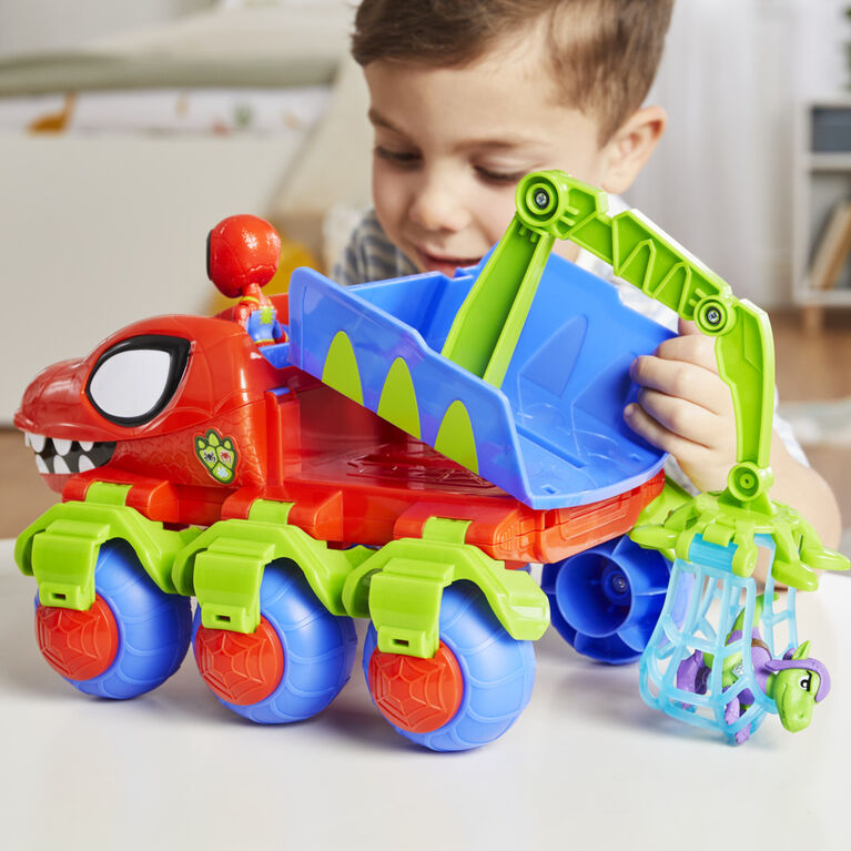Marvel Spidey and His Amazing Friends Dino-Webs Crawler