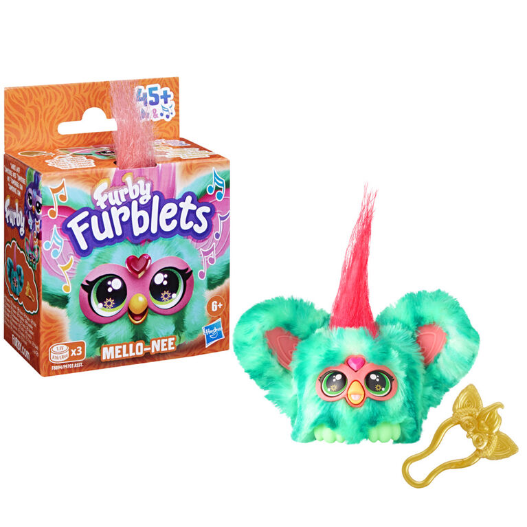 Furby Furblets Mello-Nee Mini Electronic Plush Toy