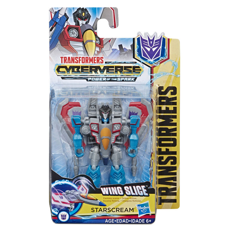 Transformers Cyberverse - Starscream de classe éclaireur
