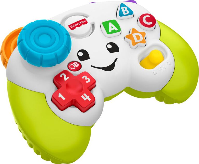 Fisher-Price  Rires et Éveil  Manette de jeu éducative, multilingue