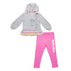 Cocomelon - Ensemble 2 pièces - Gris chiné et rose - Taille 3T - En exclusivité chez Toys “R” Us