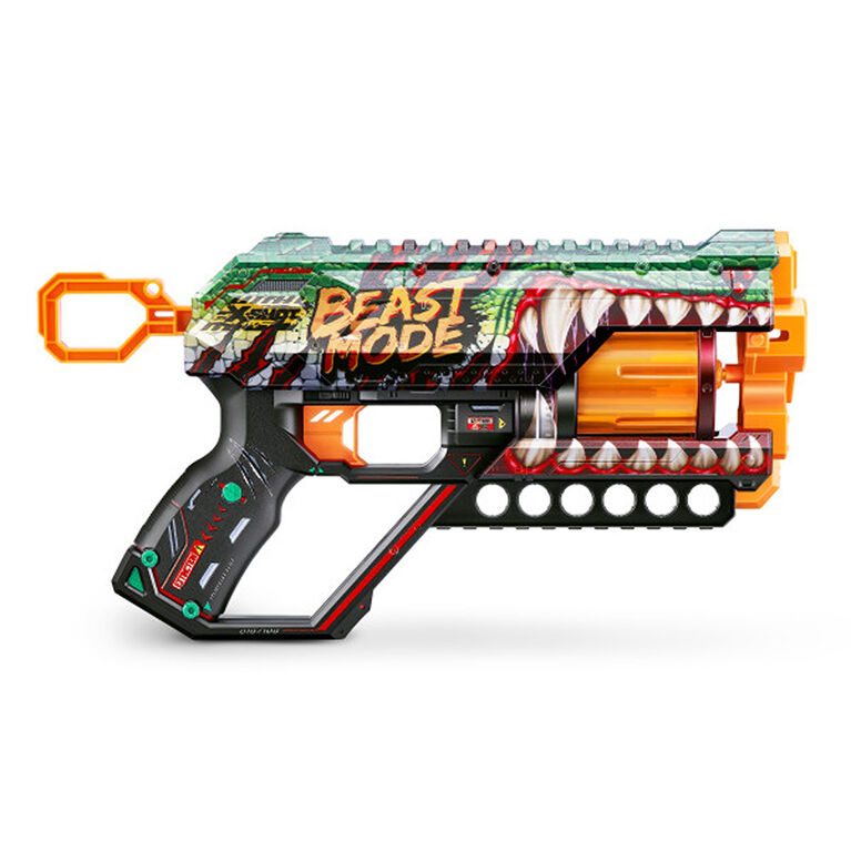 X-Shot Skins Griefer Blaster - Beast Out (12 fléchettes) par ZURU