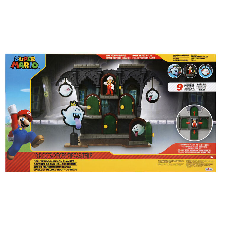 Super Mario DLX Boo Mansion Playset