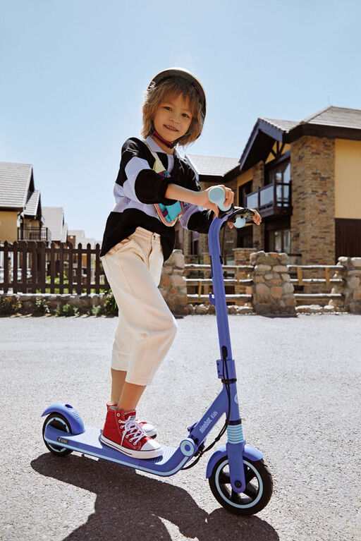 Segway E8 Kids Folding E-Scooter - Blue