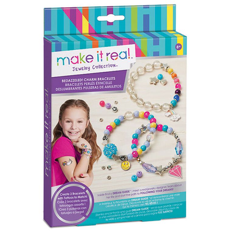 Make It Real Bracelets avec breloque perlée Digital Dreams.