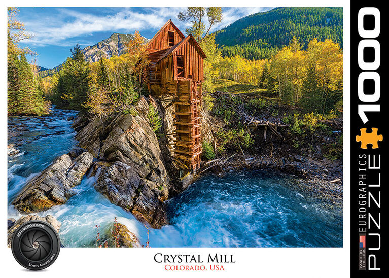 Eurographics HDR Crystal Mill 1000 Piece Puzzle