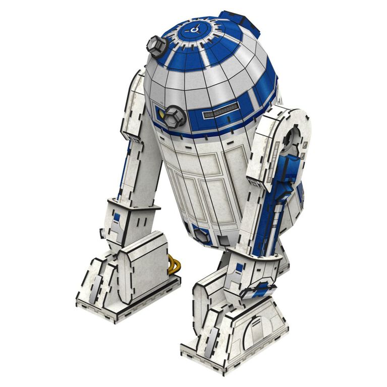 4D Build, Star Wars R2-D2, 3D Paper Model Kit, 192 Piece Paper Model Kit