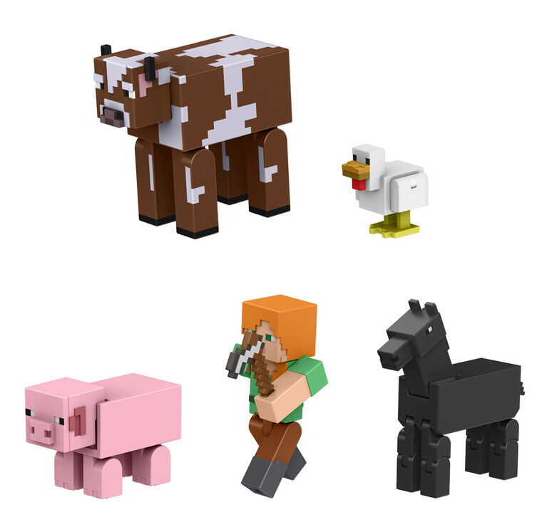 Minecraft Farm Life Adventure Pack Figures | Toys R Us Canada
