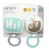 Ensemble des houchets en silicone paresseux de Carter's