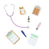 Our Generation Noemie 18-inch Vet Doll with Plush Hamster Assistant