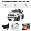 Voltz Toys Mercedes-Benz AMG G63 with Remote, White