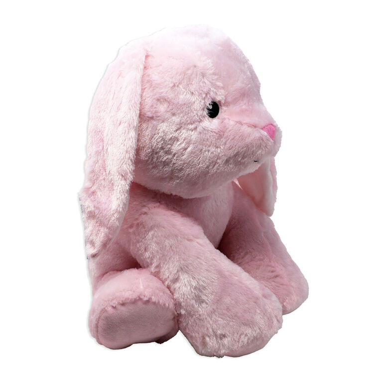 Plushies by Baby Mode Peluche lapin rose - 18"