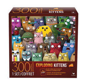 Exploding Kittens 300-Piece Jigsaw Puzzle