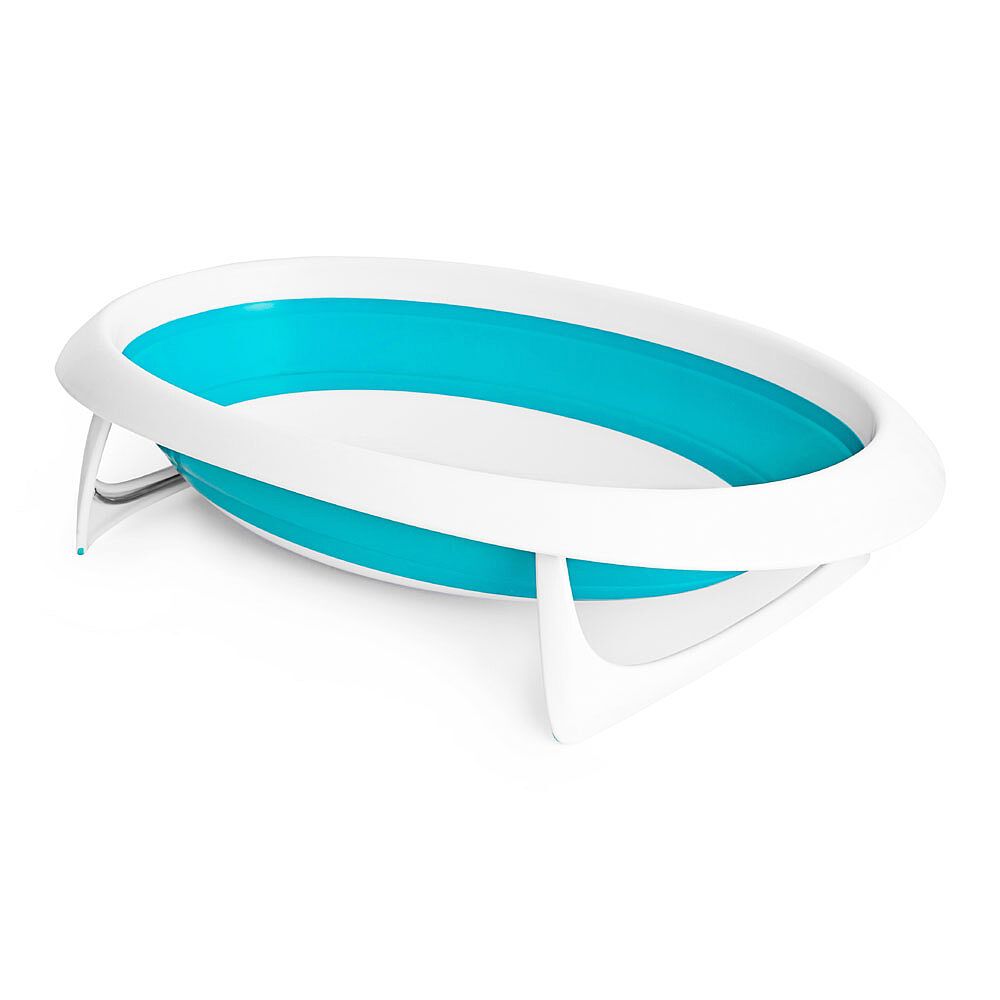Baignoire escamotable pour b b Naked bleu