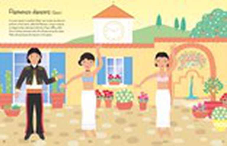 Sticker Dolly Dressing Around the World - Édition anglaise