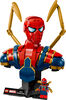 LEGO Marvel Iron Spider-Man Bust Building Kit - Includes Minifigure - Collectible for Adults, 18+ - 76326