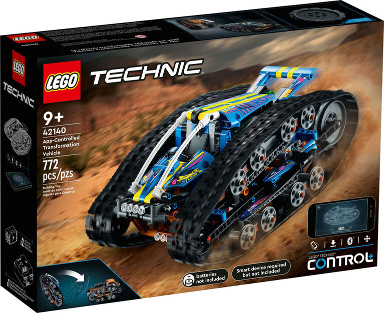 LEGO Technic Le véhicule transformable téléguidé par application 42140 (772 pièces)