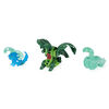 Bakugan Evolutions, Nillious with Nano Sledge and Lancer Platinum Power Up Pack