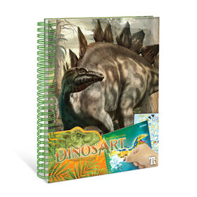 Dinosart - Sticker by number