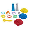 Kinetic Sand, Coffret Sandwhirlz avec 3 couleurs de sable Kinetic Sand (907 g) et plus de 10 outils