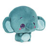GUND Drops, Tony Trunks, Animal en peluche expressif premium, turquoise, 15,2 cm