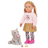 Our Generation - Doll w/ Pet Kitten, Melena & Mittens