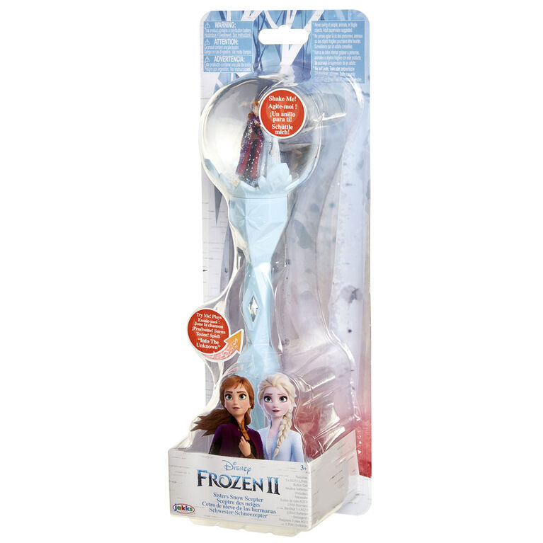 Frozen II Sisters Musical Snow Wand