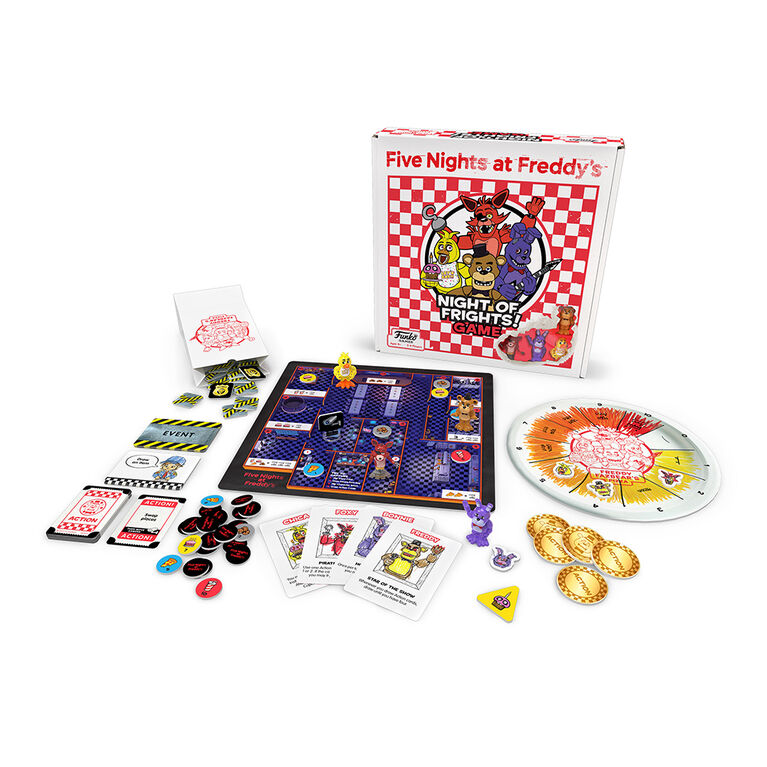 Funko Games Five Nights At Freddy's - Night Of Frights Board Game - English Edition