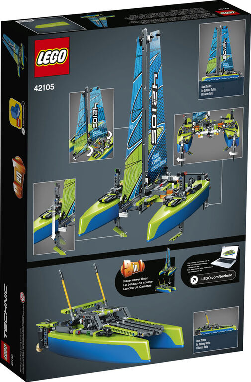 LEGO Technic Le catamaran 42105 (404 pièces)