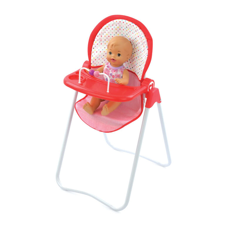 Chaise haute à Poupée Fine Bouche Little Mommy - Notre exclusivité