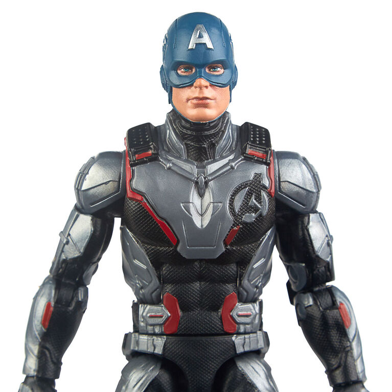 Série Marvel Legends Avengers : Phase finale - Figurine de collection Captain America de 15 cm.