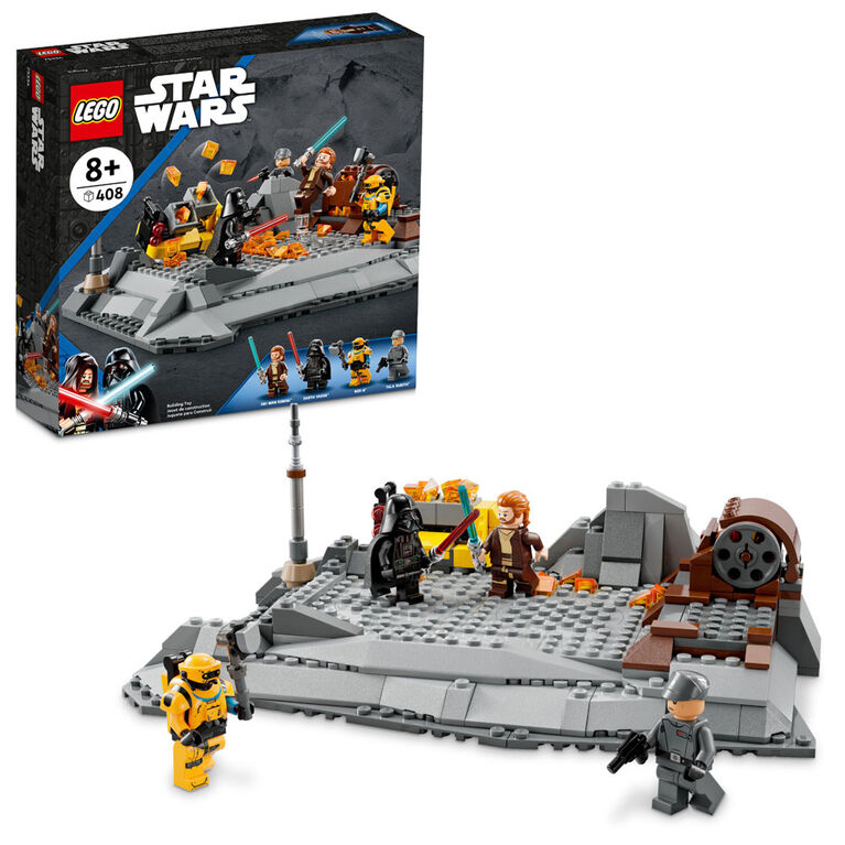 LEGO Star Wars Obi-Wan Kenobi contre Darth Vader 75334 Ensemble de construction (408 pièces) - Arrive bientôt!