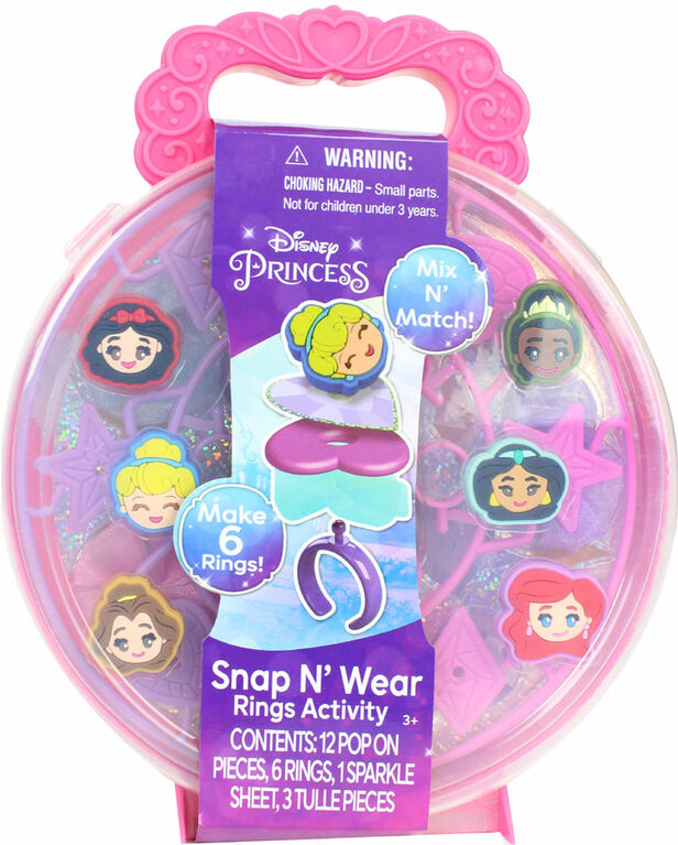 Princess Snap N Wear Rings - English Edition