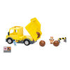 Bluey's Dump Truck With Exclusive Hard-Hat Bluey and Muddy Bingo Figures