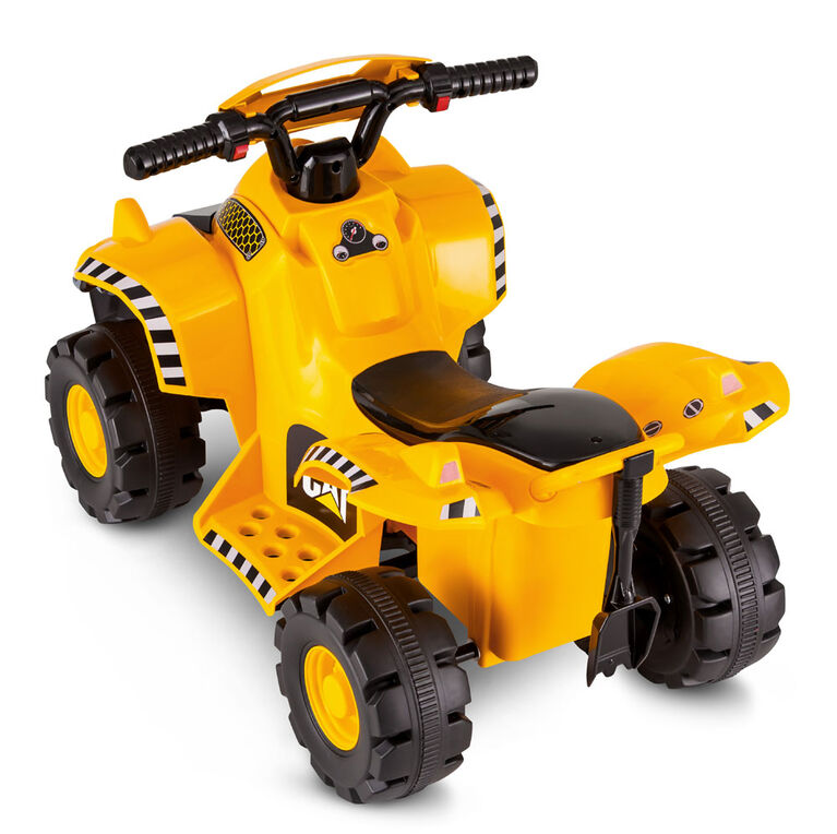 CAT- 6V Toddler Quad Ride On - Yellow