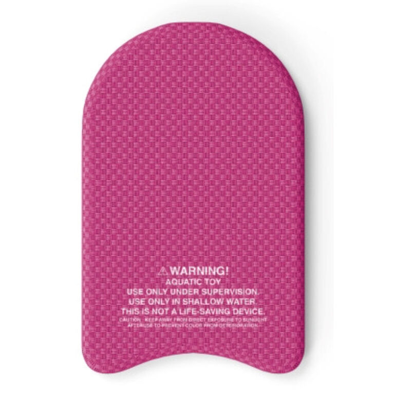 Hurley 18" Kick Board, Pink/Black
