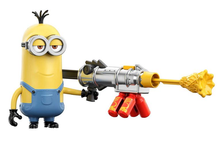 Minions - Figurine D'Action - Kevin Pistolet à fromage